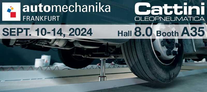 From 10th to 14th September 2024, we will be attending Automechanika Frankfurt at Messe Frankfurt.