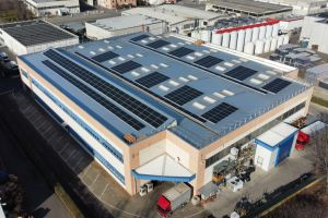 Cattini Oleopneumatica è alimentata ad energia fotovoltaica