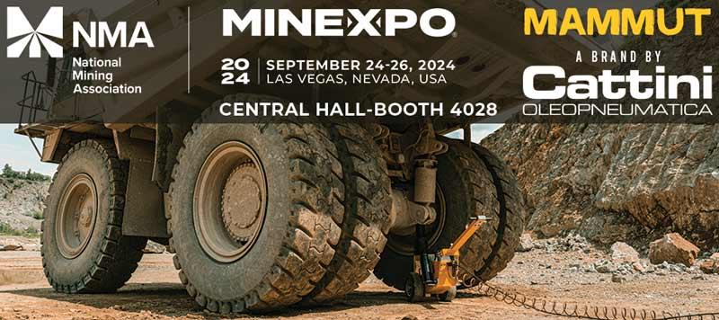 From the 24th to 26th September 2024, we will be attending MINExpo in Las Vegas